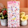 6pcs Funny Cute Animal Soft 3D Happy Pinched Buttocks Stickers Panda Rabbit Bubble Decal Phone Decoration Sticker Decompress Toy