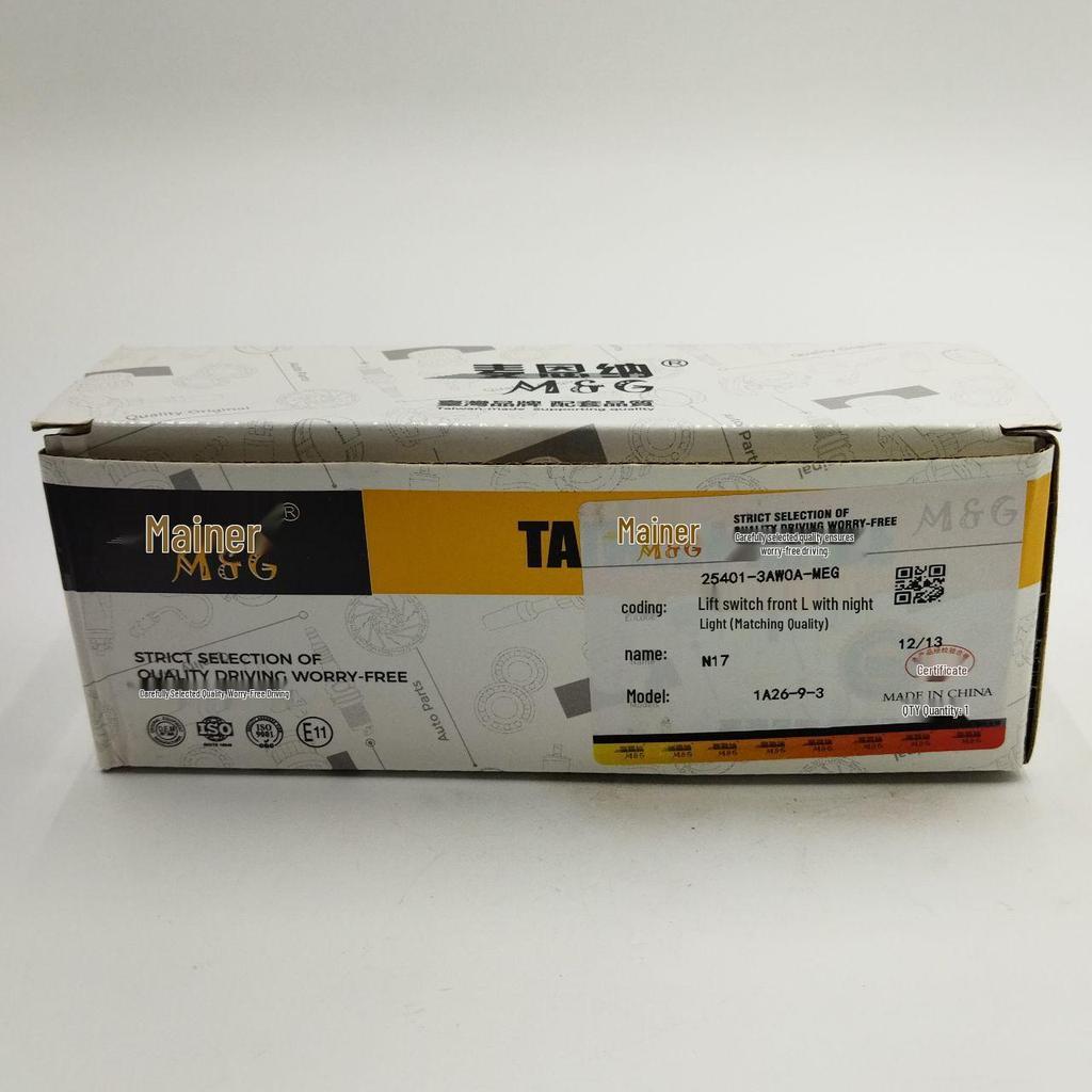 Front Left Lifter Switch with Luminous Feature for N17 Model (25401-3AW0A-MEG Quality)