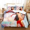 3D Print Nezha 2 Anime Bedding Set Single Twin Full Queen King Size Bed Set Adult Kid Bedroom Duvetcover Sets