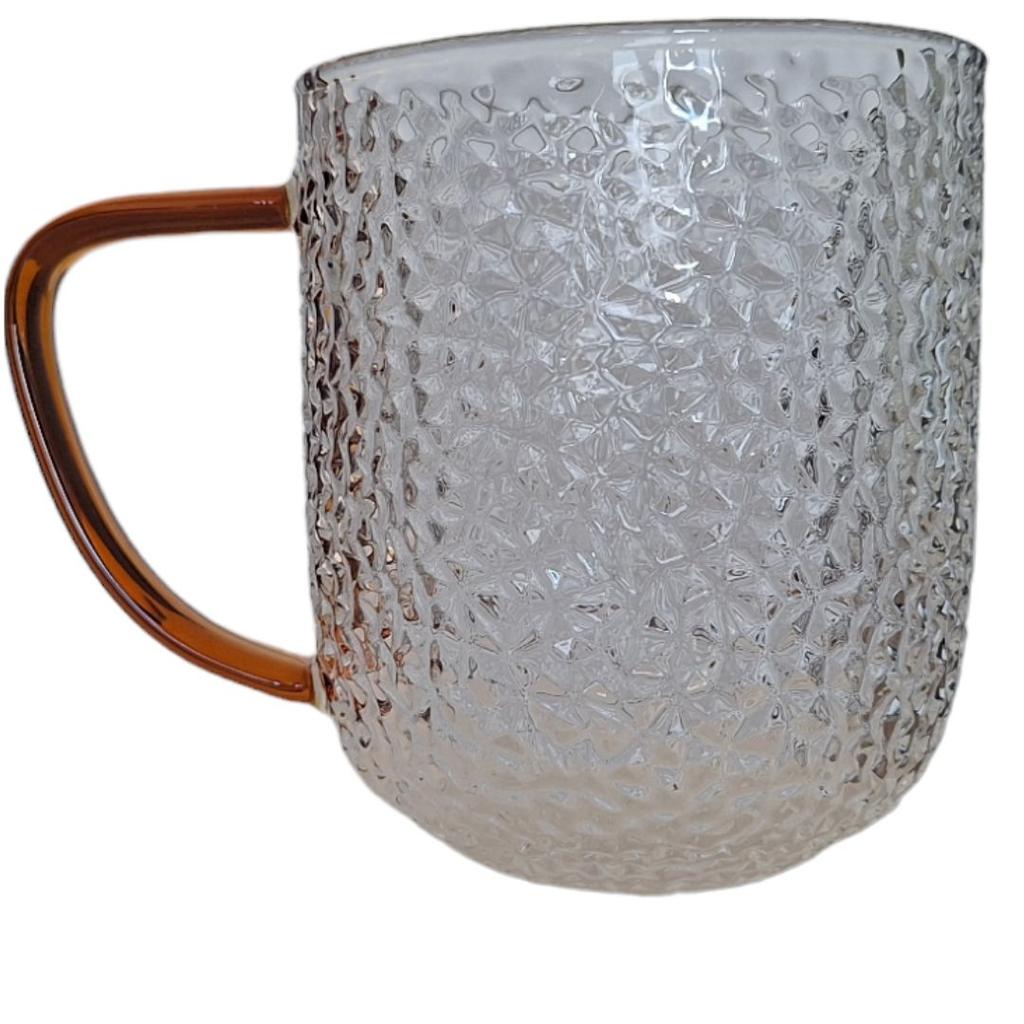 THERMAL GLASS MUG 0.4L WITH GLASS INFuser FOR TEA AND HERBS