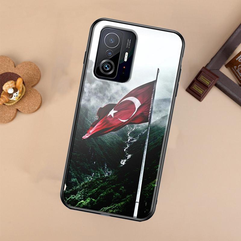 Cool Turkey Flag Case For Xiaomi POCO X7 X6 Pro X3 X5 M6 F3 F5 F6 Pro 11T 12T 13T 14T Pro 13 14 Ultra Cover