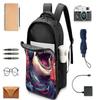 15 Inch Skibidi Toilet Print Kids Boys School Bag Large Capacity Backpack