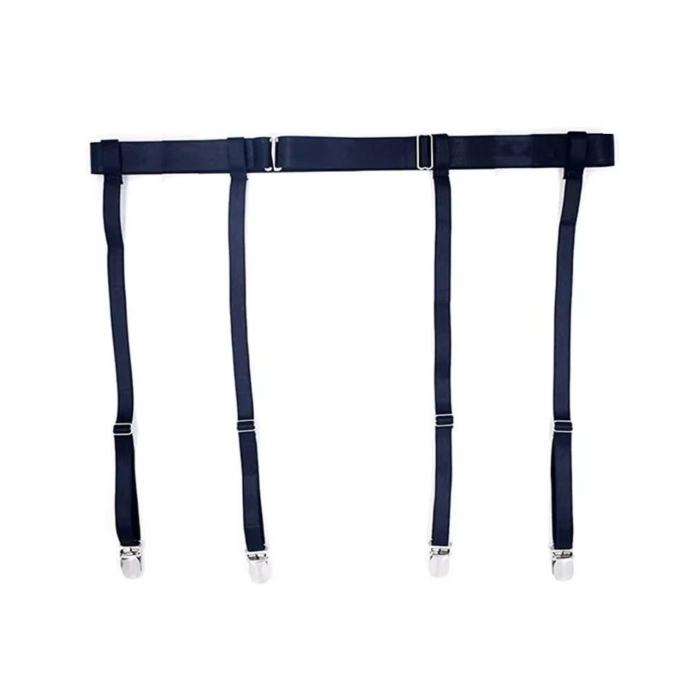 4/6 Kovové klipy Podkolenky nad steh Podvazkový pás Elastické podvazky na nohy Kšandy pro ženy