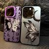 Dark Butterfly Electroplate Silver IMD Phone Case For iPhone 16 Pro Max 15 14 13 12 11 Pro XR XS 7 8 Plus Shockproof Back Cover