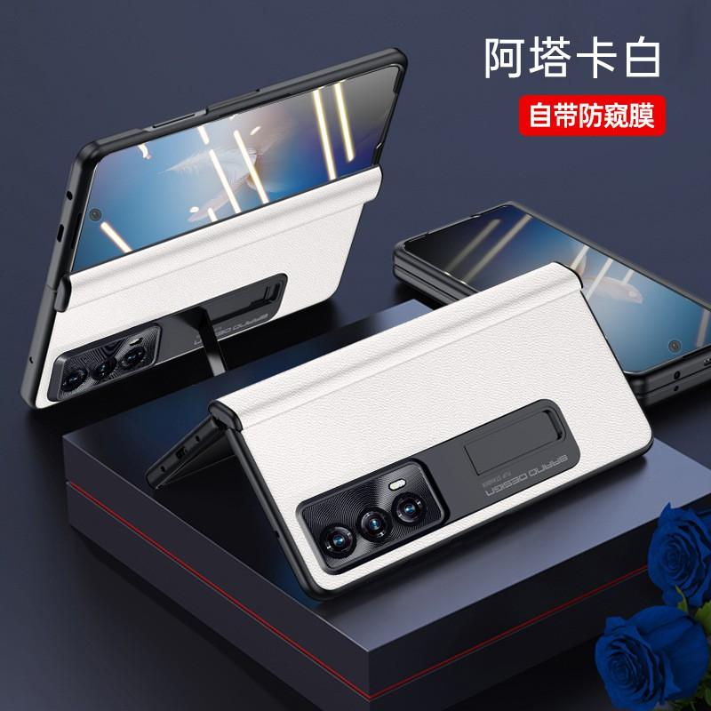 Premium Full-Body Leather Case Honor Magic Vs2 With Integrated Hinge Protection Magnetic Kickstand Drop Resistance