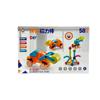 Children'S Toys Colored Window Magnetic Sheet Building Block Magnetic Parking Lot Castle Scene Assembly Early Education Puzzle Gift Box