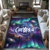 Chelsea FC Printed Flannel Area Rug Non Slip Soft Polyester Floor Carpet Indoor Decor Mat for Bedroom Living Room Sofa Game Room Home Decoration