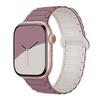 Compatible Silicone Magnetic Buckle Band for Apple Watch Series 1-11, Ultra 3, SE 3 Three-Bead Style