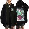 Anime The Apothecary Diaries Kawaii Cute Maomao Print Zipper Hoodies Men Women Casual Aesthetic Oversized Zip Up Jacke