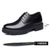 Height-increasing shoes men's 10cm hollow low-top men's inner height-increasing leather shoes business wear lace-up thick-soled groom casual men's sh