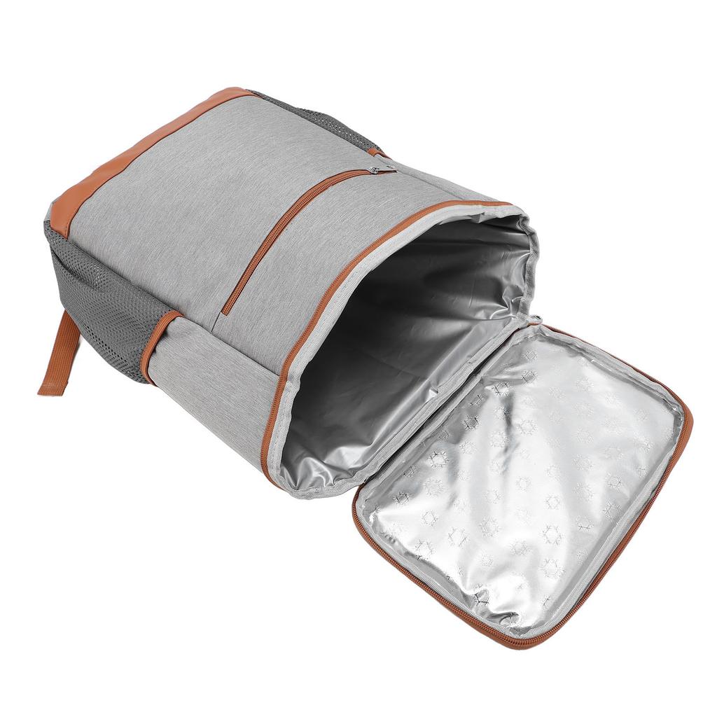 Izolovaný batoh Velká kapacita Nepropustná chladicí taška přes rameno pro venkovní kempování Pláž Piknik