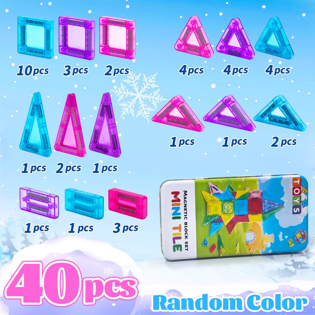 Magnetic Building Colorful Blocks 3D Construction Sets For Kids Boys Girls DIY STEM Montessori Educational Toys Gift