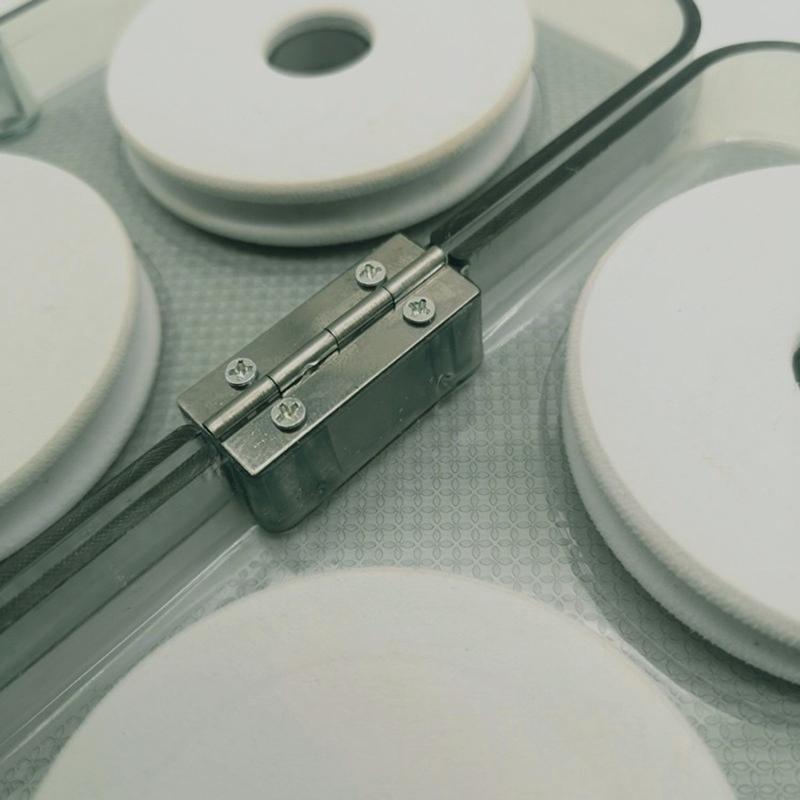 Placă de înfășurare din plastic, 8/16 buc. Linie de pescuit, arbore de sârmă, bobine de bobine, cutie cadou cadou