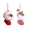 Christmas Tree Bear Hanging Decoration Xmas Decoration Festival Photo Props New Year Indoor Winter Farmhouse Plush Pendant