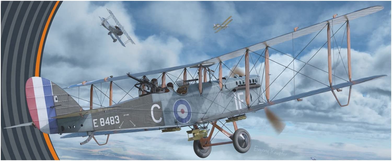 

Прозрачная пластиковая модель Royal Air Force Airco Early Type CPU72027 Prop! 1/72 ДХ.9А