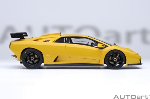 AUTOart 1/18 Scale Lamborghini Diablo GTR (Yellow) Finished Product 79138