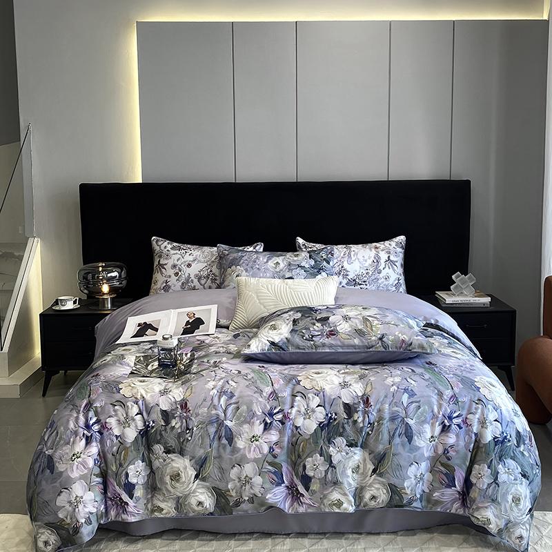 

Svetanya Egyptian Cotton Bedding Sets Colorful Bed Linens Sheet Pillowcase Duvet Cover Queen King Full Double Size Fitted Sheet Style&Queen 200x230cm