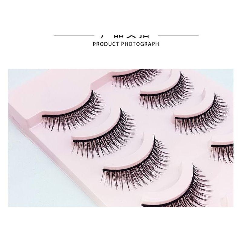 Lashie - Set mit 5 Paaren: Falsche Wimpern