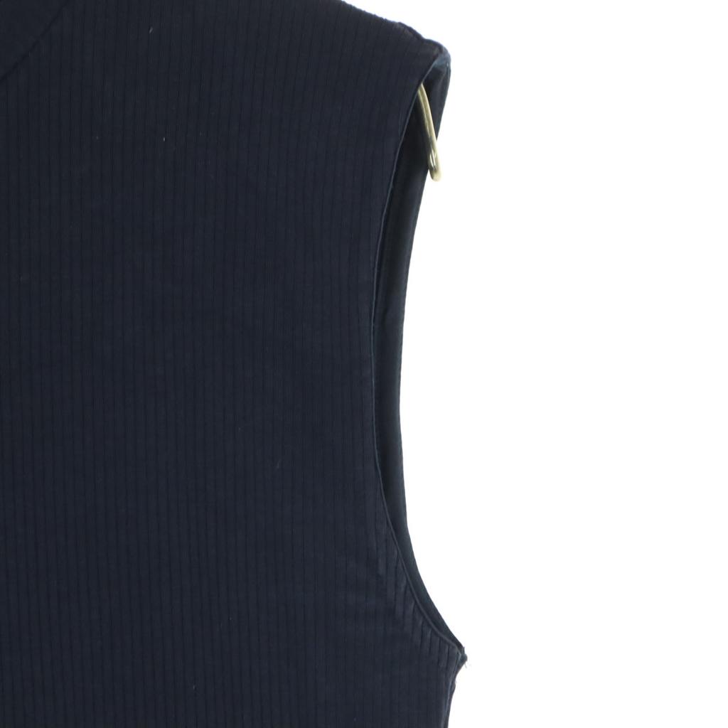 Beauty products POLO No sleeve knit mini dress S Navy Shoulder patch Women Used