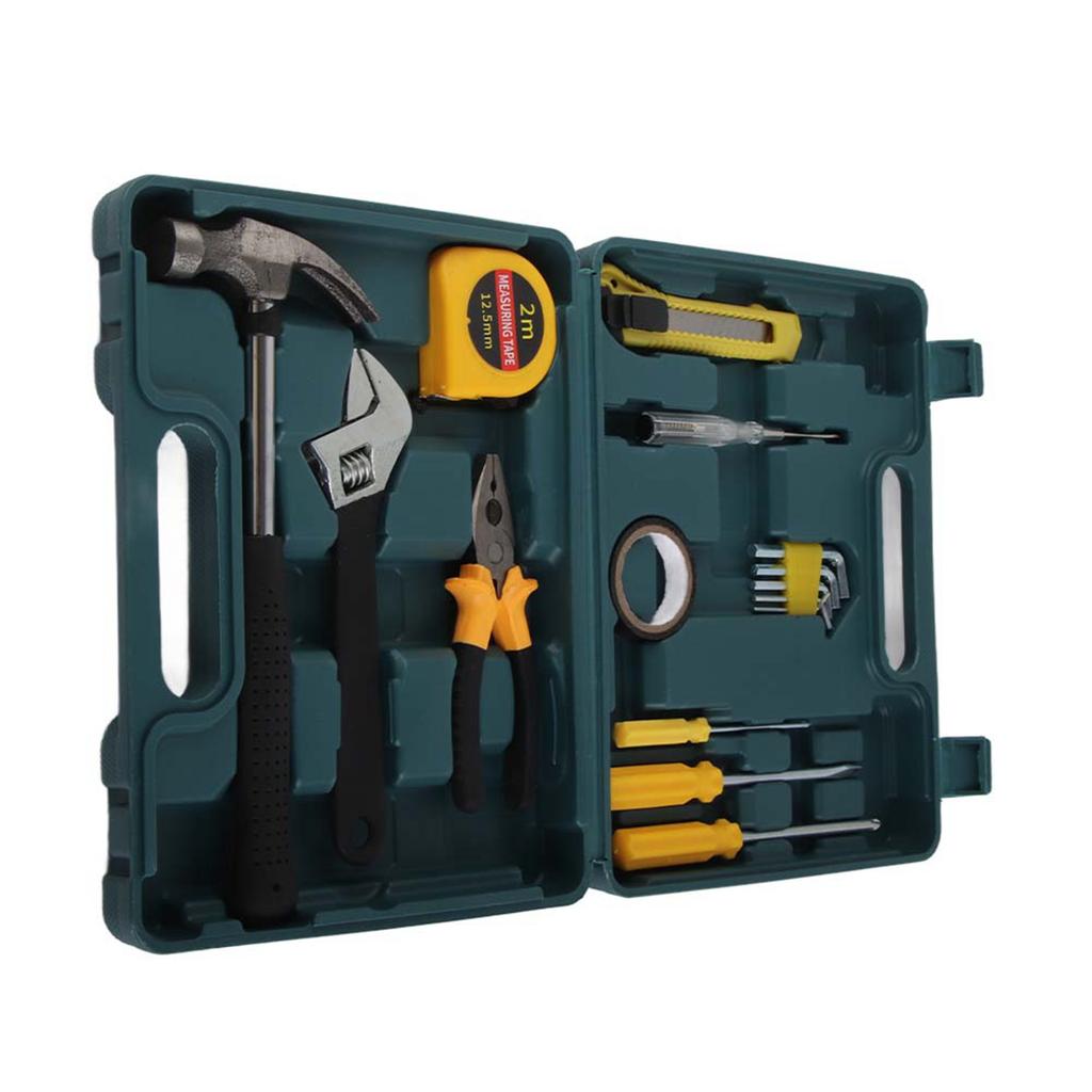Set Repair Tool Kit Household Maintenance Hardware Tool Set with Toolbox for Car Home Maintenance Tool Set Household Tool
