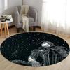 Guts Sword in Berserk Printed Round Carpet for Living Room Bedroom Kitchene Rugs Mats Flannel Anti-Slip Rug Decoration Gift