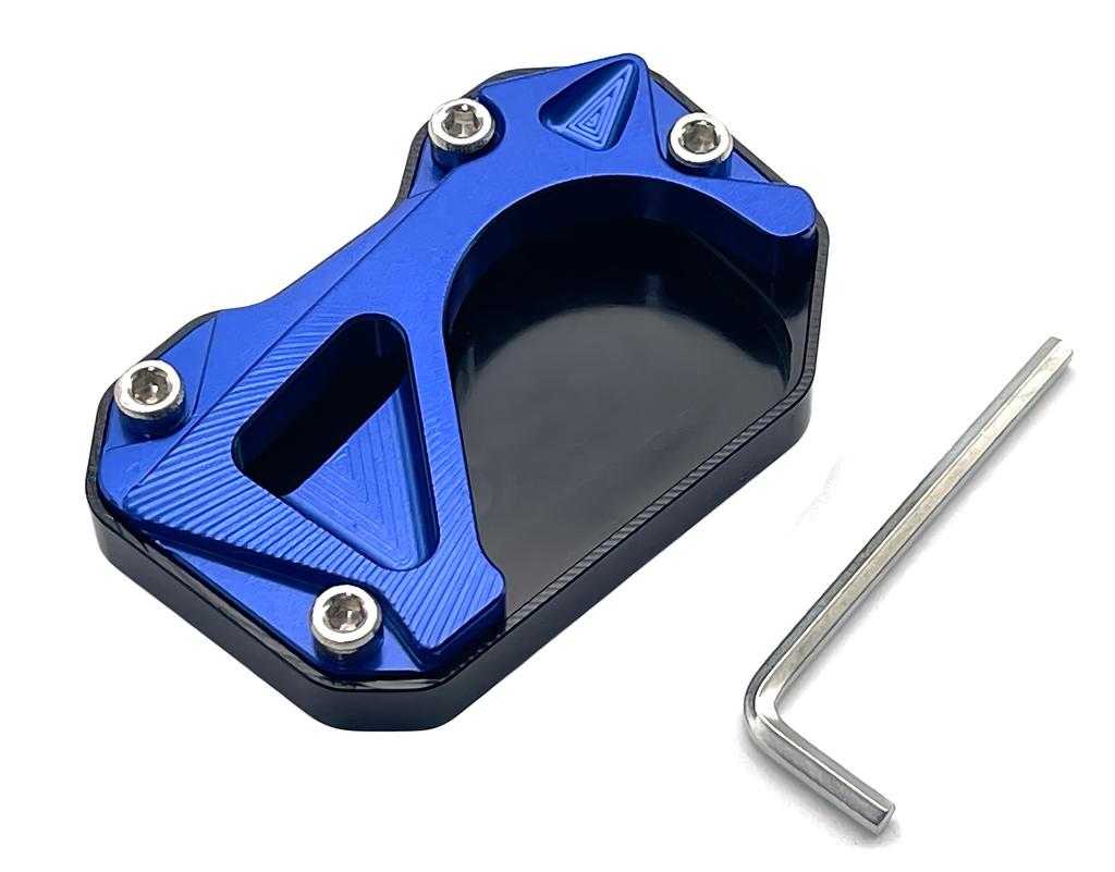 bubulu CC110 Cross Cab Aluminum Side Stand Pad Accessory Kickstand Dress Up Blue Red Gray (Blue)