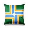 Aertemisi 18'' x 18'' Portland Oregon Square Throw Pillow Cushion Covers Cases Pillowcases for Sofa 45cm x 45cm