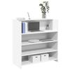 Balcão de Recepção Branco 100X50X103,5 Cm Madeira Colada