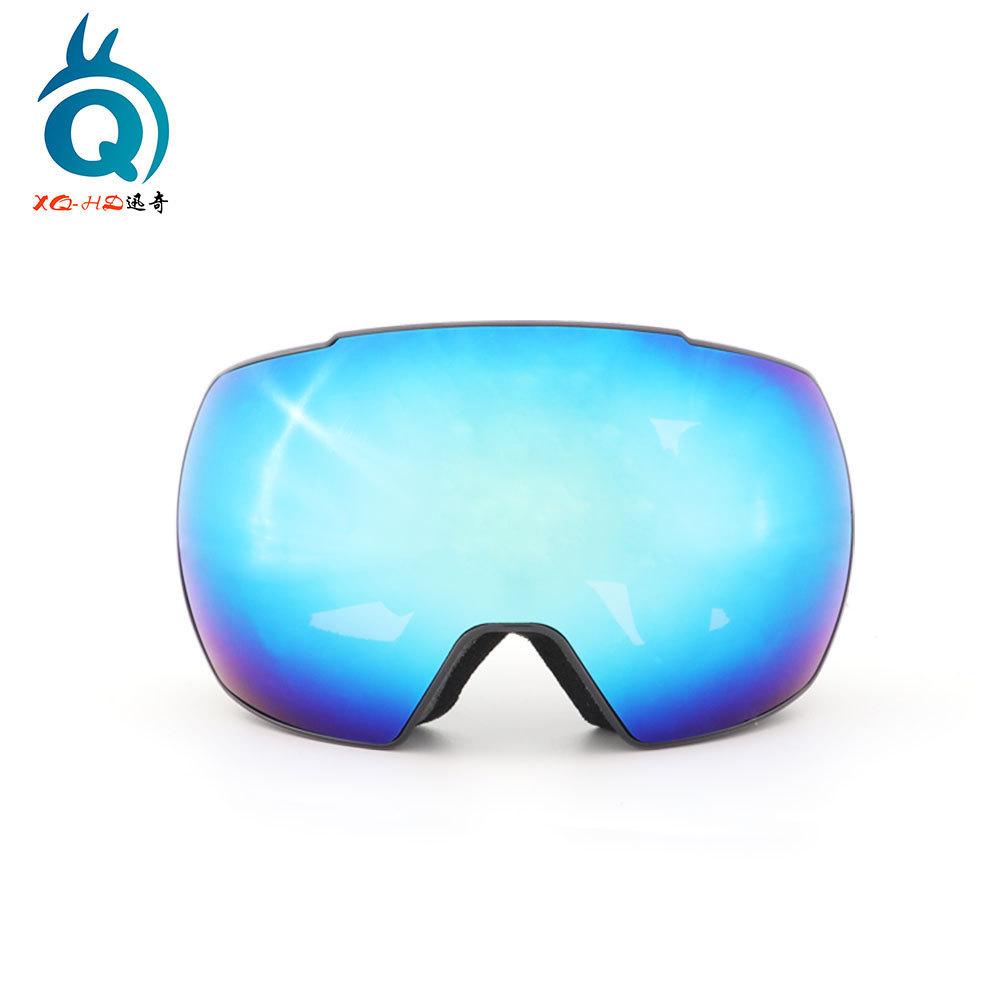 Specially designed for skiing and mountaineering, anti-fog dual-lens, dust-proof and sand-proof sports spherical prescription glasses