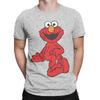 Elmos Onyx Elmo Lace Sesame Motion Street Funny Graphic 100 Cotton TShirt sSesame Street Tops Tees For Unisex