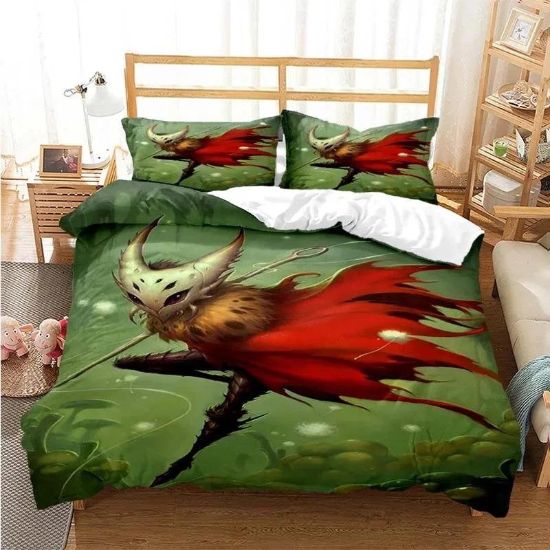 3D Hollow Knight Fashion Digital Printing Bedding Set Duvet Cover Comforter Bed Single Twin Full Queen Youth Girl Boys Gift