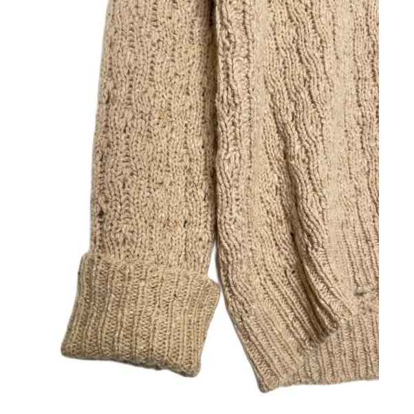 Used MM6 Maison Margiela Mohair Angora Blend V-Neck Cable Knit