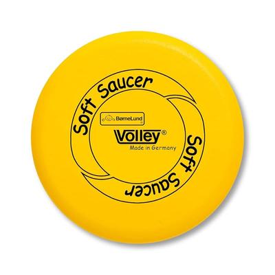 Bornelund Volley Soft Saucer (Happy Yellow) [Packaging Included], Ages 3 and Up, VO250/FBY-P
