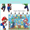Super Mario Bros. Themed 3d Backdrop For Kids' Birthday Party Mario And Luigi