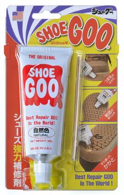 Shoe Goo Schuhreparatur Natur 100g zur Reparatur abgetragener Absätze