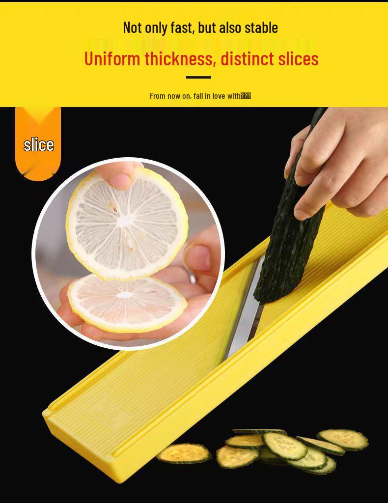 Longjiang Multifunctional Stainless Steel Vegetable Cutter & Slicer