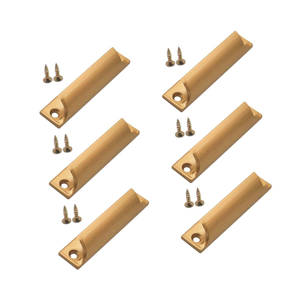 6pcs Cabinet Handle 3 Inch C  C Cupboard Door Handles Simple Installation Ideal for Kitchen & Bathroom Drawer Pulls