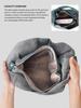 Soft Genuine Leather Women's Slouchy Tote Bag Large Capacity Zency