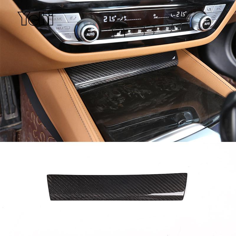 

Real Carbon Fiber For BMW 5 Series G30 G32 G38 F90 M5 6GT 2018-2026 Car Center Console Dashboard Trim Gear Shift Car Accessories