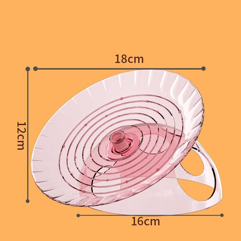 Hamster Flying Disc Running Wheel Strap Avoidance House Golden Bear Frisbee Running Wheel Toy Hamster Toy Little Pet Supplies