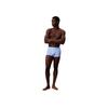 Calvin Klein Solid Ribbed Elastic Letter Boxer Briefs Men underwear NB4365Z4H