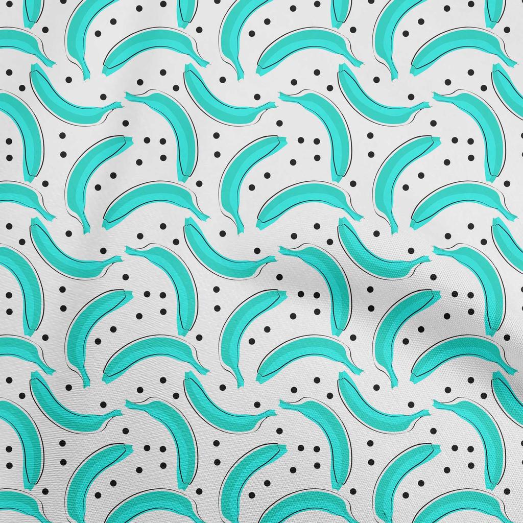 oneOone Cotton Flex Green Fabric Fruits Pineapple Sewing Fabric By The Yard Printed Diy Clothing Sewing Supplies 40 Inch