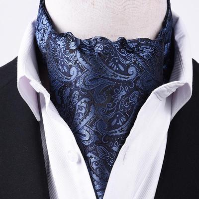 Sciarpa Snood Retrò in Seta da Uomo Coreano per Affari, Primavera-Inverno