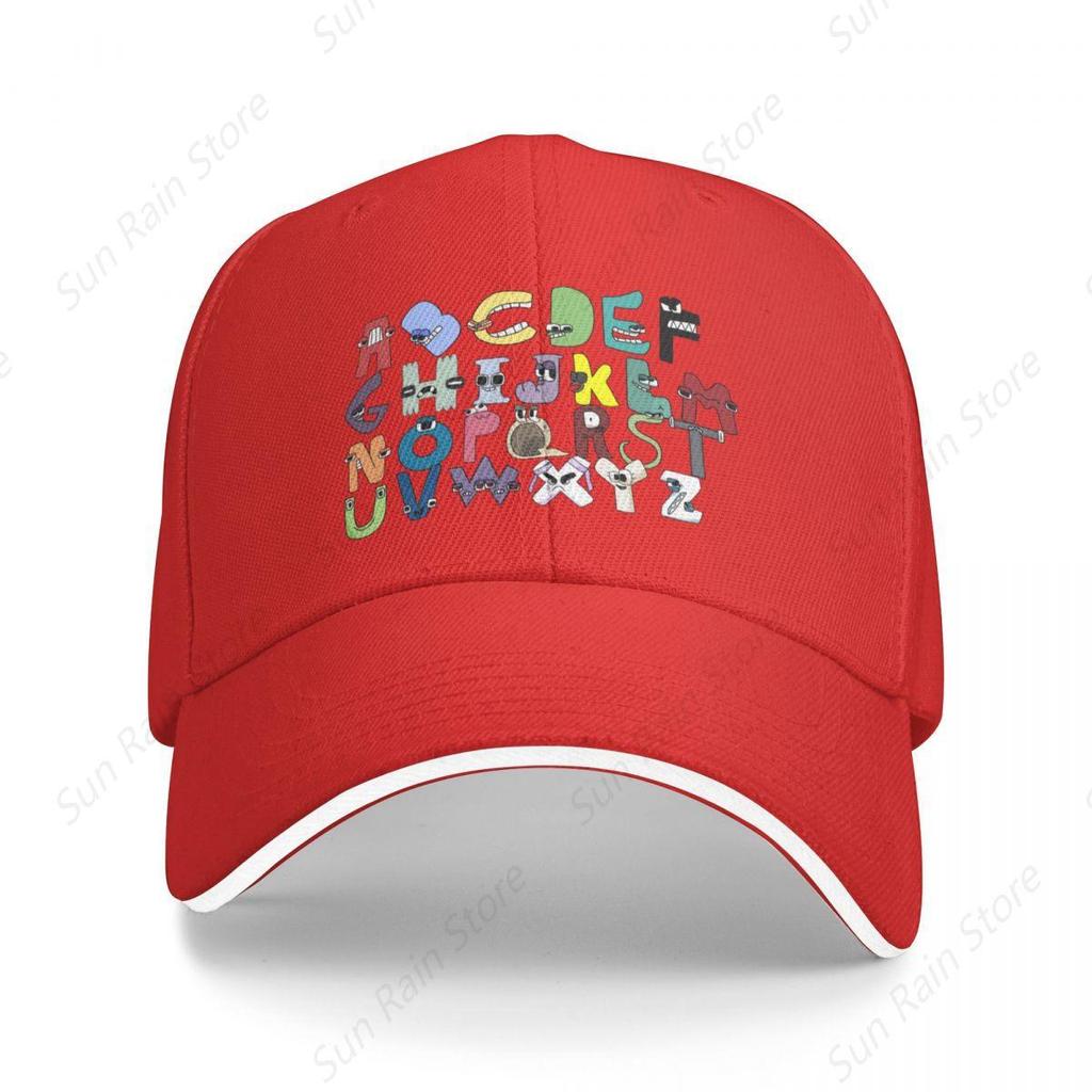 Alphabet Lore Samolepka Baseballová čepice Sportovní čepice Značka Pánská čepice Chlapec Dítě Dámská
