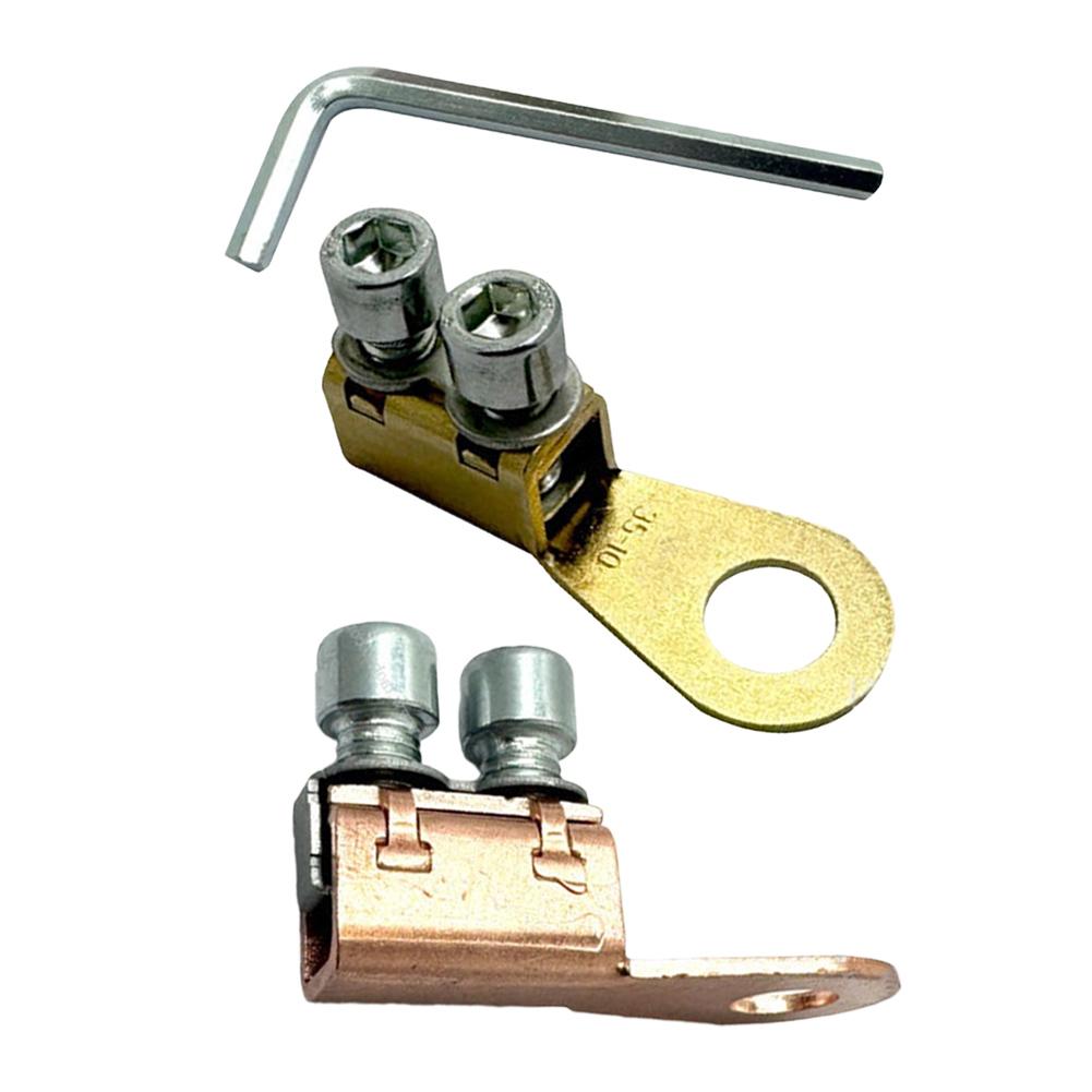 1pcs Car Battery Battery Clip Replacement Thickened Wire Pure Copper Pile Head Terminal Chuck Car Battery Terminals