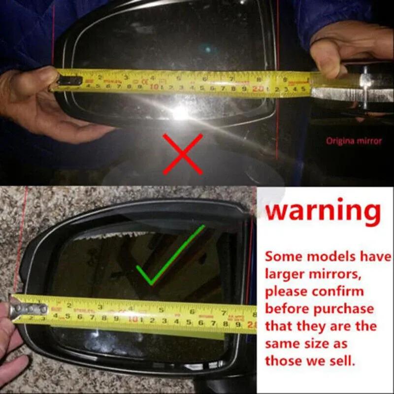 For Honda Fit Jazz 2014 2015 2016 2017 2018  Car Replacement Rearview Side Mirror Cover Wing Cap Exterior Door Case Trim