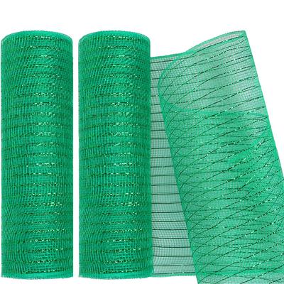 26x914cm Poly Mesh Ribbon Tulle Roll Fabric for DIY Easter Wreath Making Materials Flower Crafts Packaging Festival Supplies