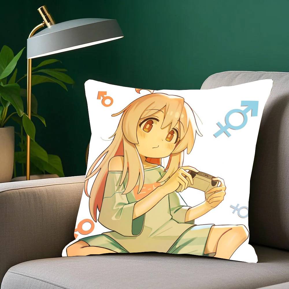 Anime O-Onimai Pillow Case Home Decor Throw For Sofa Bed Car Room Decor Gift Idea
