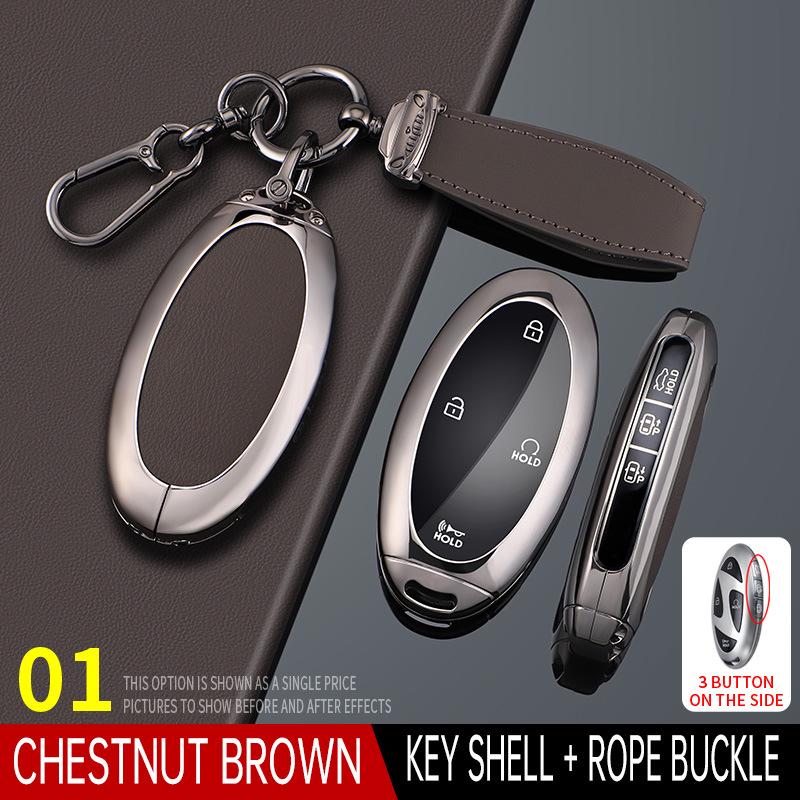 2024 Hyundai Sonata 11th Gen Key Cover for 1.5T Pro Version - Car Bag & Buckle Shell