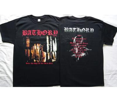 Bathory Official Under the Sign of the Black Mark Quorthon Seth Legend T-Shirt